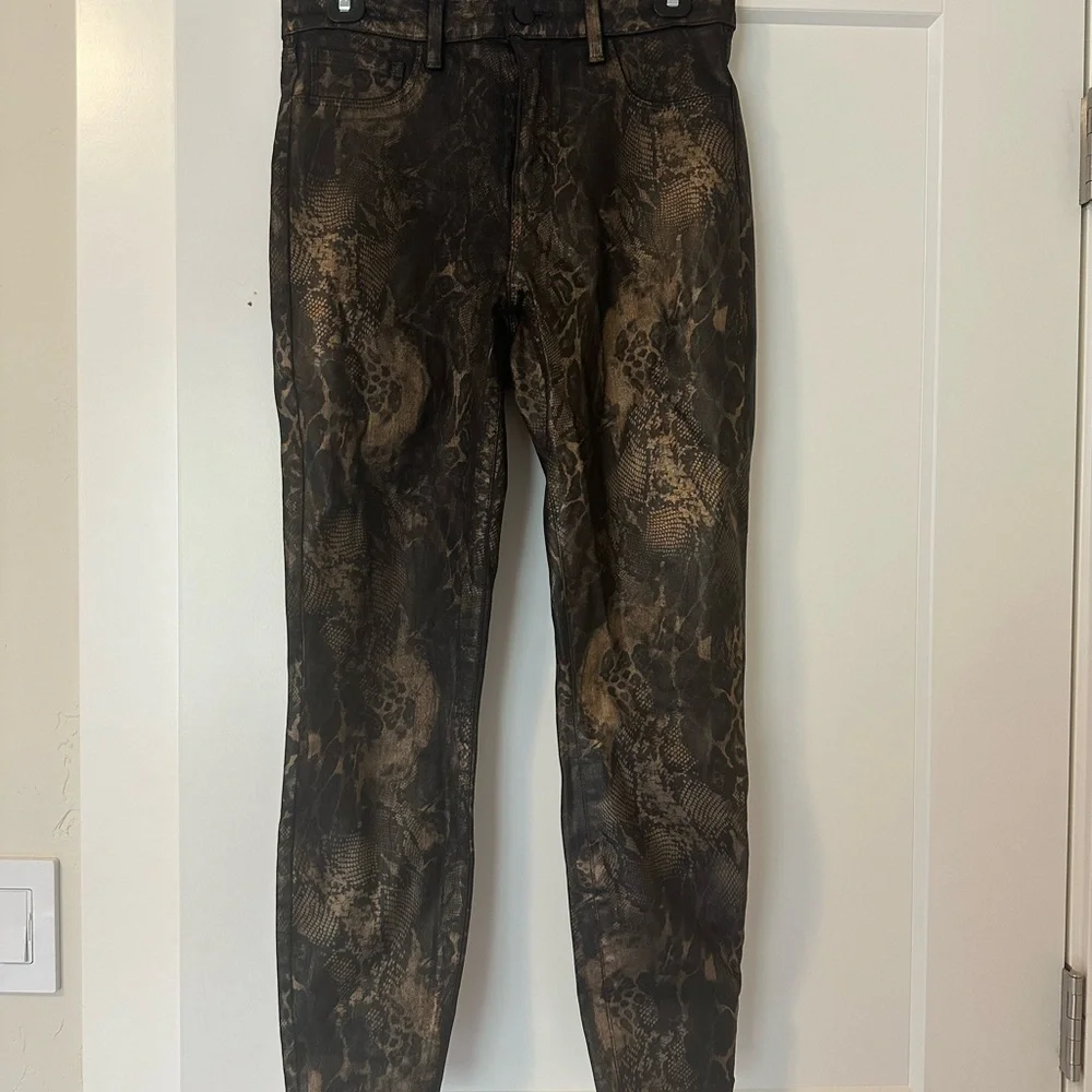 L’agence High-Rise Skinny Snake Skin Pants - Picture 5 of 10
